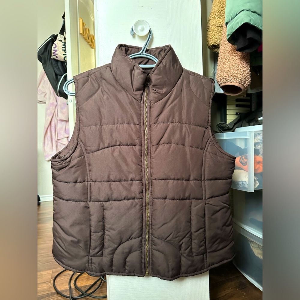 Brown Vest